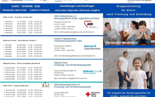 Kurs Trennung meistern - Kinder stärken