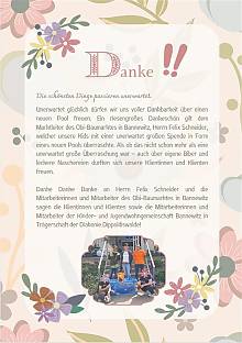 Dank an den Bieber