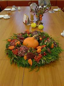 Auch in unserer Tagespflege wird es herbstlich