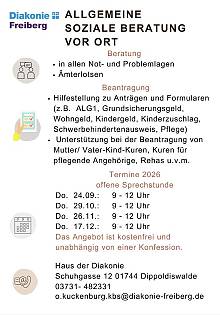 Allgemeine Soziale Beratung in Dippoldiswalde!